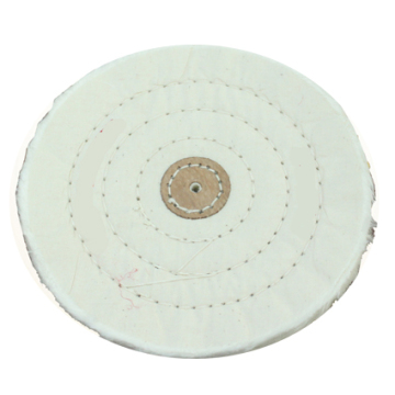 Diameter 5 inch 15 ply white Polishing buff, buffing wheel for jewelry polishing machine