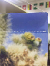 Plastic Scroll Rods Silk Hanging Fabric Banne