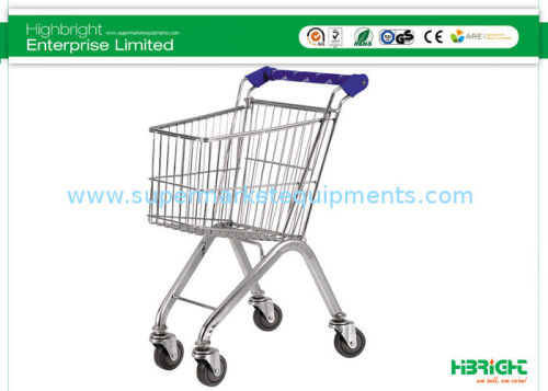 Supermarket Children Shopping Trolleys Series Hbe-a-k With High Strength Bearing