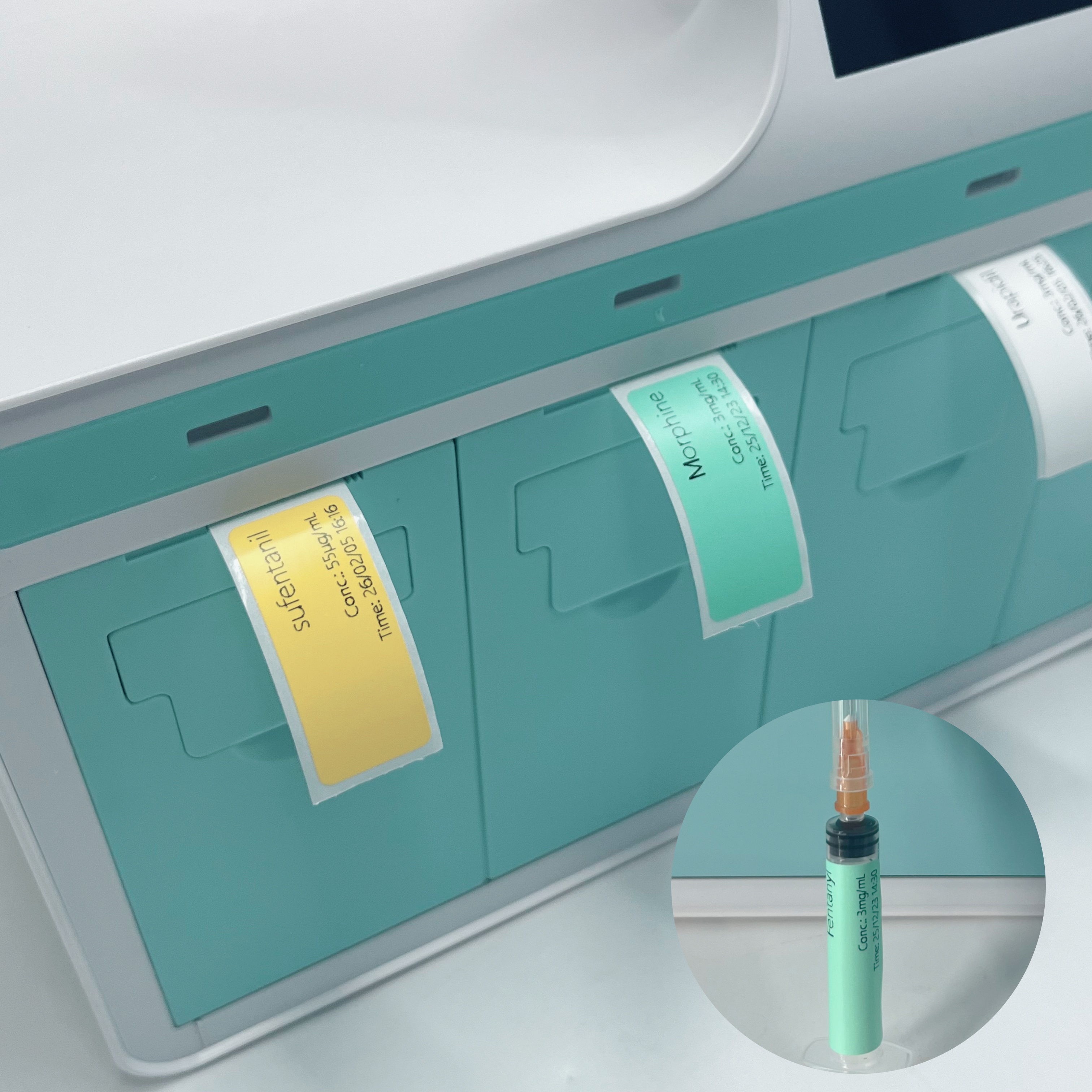 impressora de etiquetas de seringa syringe label printer