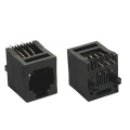 Rj45 jack top entry 6p6c