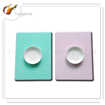 Heat-resistent Wood Cork MDF Blank Resturant Placemat