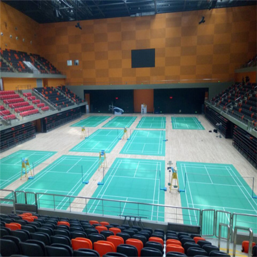 Enlio BWFII Meluluskan Lantai Sukan Badminton Dalaman