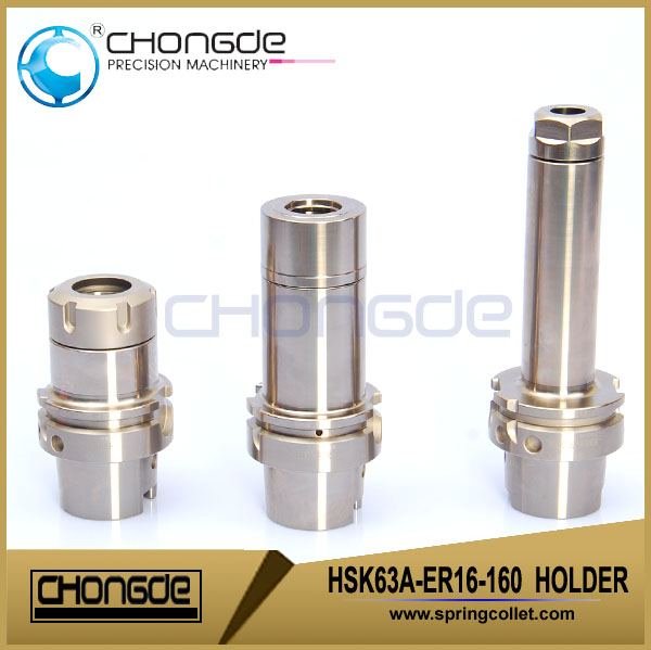 HSK63A-ER16-160 حامل أداة آلة CNC فائقة الدقة