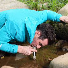 Portable Personal Water Filter Hollow Fiber Filter for Outdoor Gear