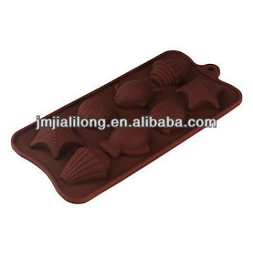Silicone Shell Fish Star Fish Shaped chocolate mold