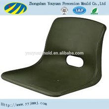 plastic seat pan of back-rest chair