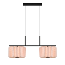 Elegant Pleated Fabric Pendant Light