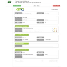 Pakistani päikesepatareide impordiandmed