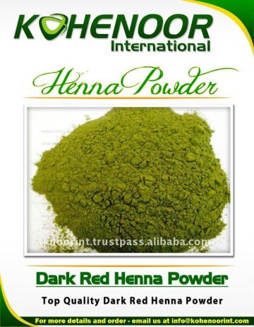 Dark Red Henna Powder
