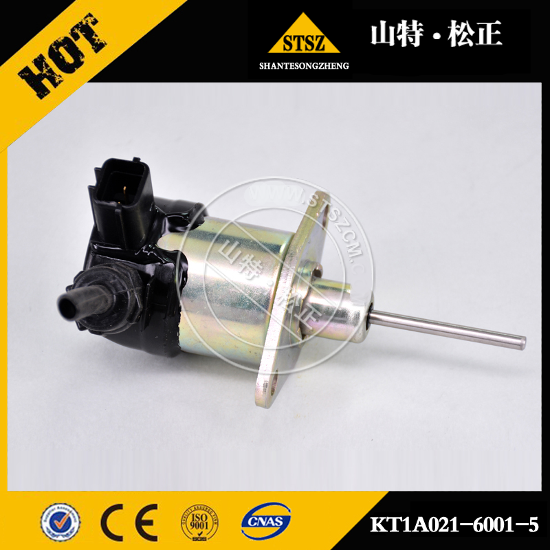 Komatsu Engine S4D87E-1-CH Solenoid KT1A021-6001-5