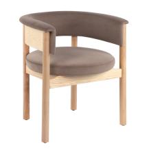 Designer solid wood single dining chairs