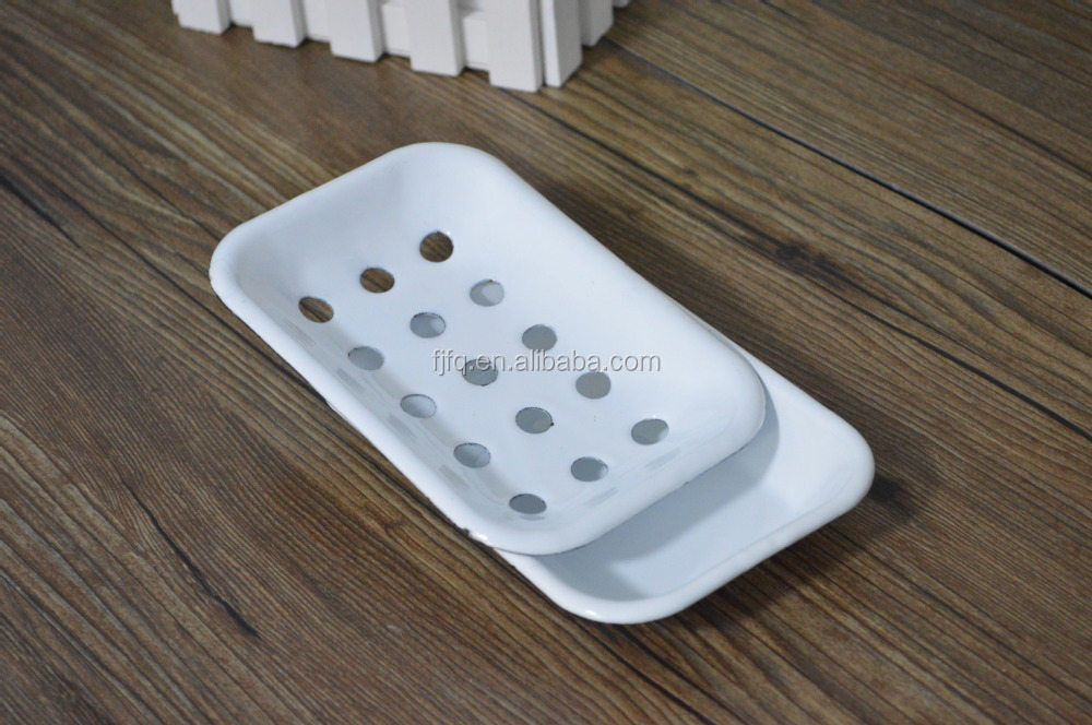 USA Popular Enamel Splatter Soap Holder Soap Box Soap Dish