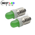 Bec Mini LED verde difuz 4.5V bec intermitent