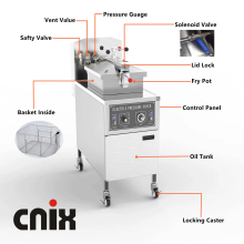CNIX Commercial Automatic Industrial Batch Fryer/Automatic Lift Open Fryer