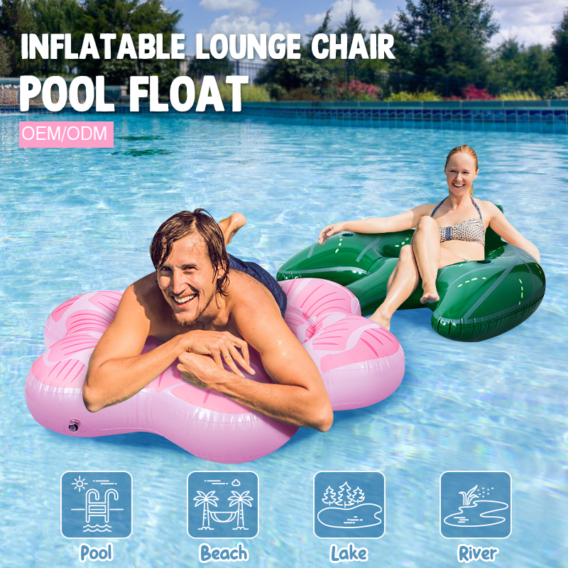 Tùy chỉnh người lớn bơm hơi hồ bơi floatie beach float