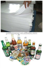 70g 80g 90g waterproof C1S beer label paper