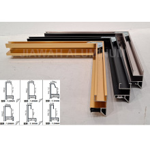 6063 Brushed Anodized Aluminium Profiles for Picture Frames, Photo Frames, and Mirror Frames