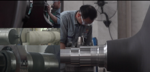 Advanced centrifugal casting furnace roller