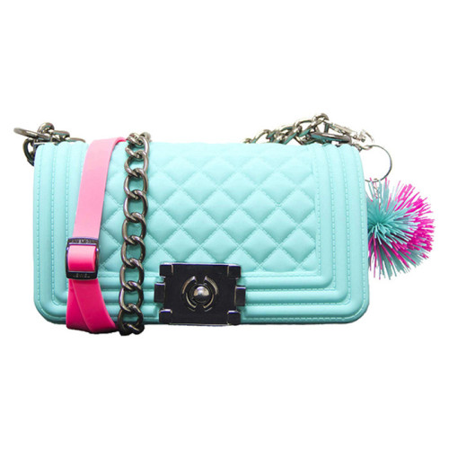 Siliconen schoudertas Jelly Clutch Handtas