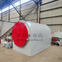 Hot Selling Horizontal Lump Wood Charcoal Kiln Carbonization Furnace