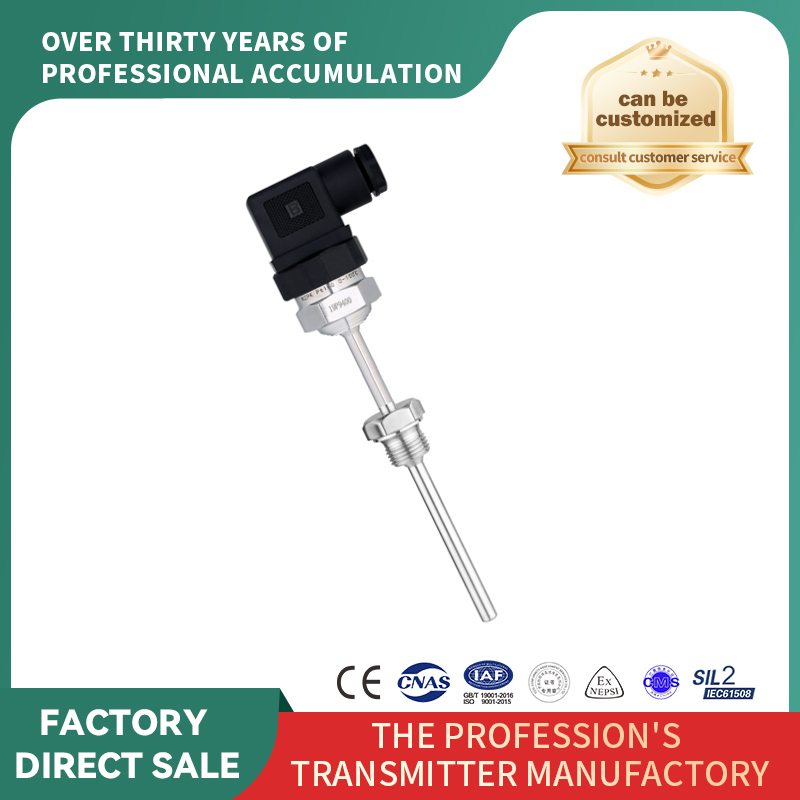 Senzor de temperatură dreptunghiular pentru uz petrochimic