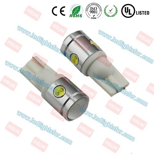 New t10 high power led lamp w5w indicator light 194 501 ba9s t4w reverse light for car h6w