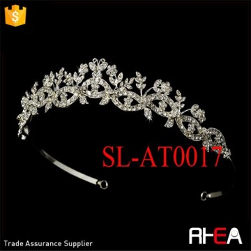 Factory Directly Wedding Tiara Crown tiara headband bridal pearl tiara miss tiara cheap