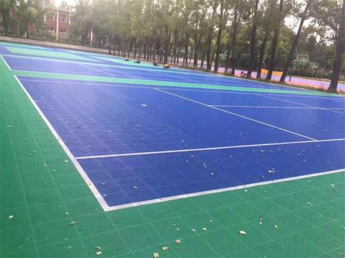 Tennis Court College Choice PP Interlock Tiles