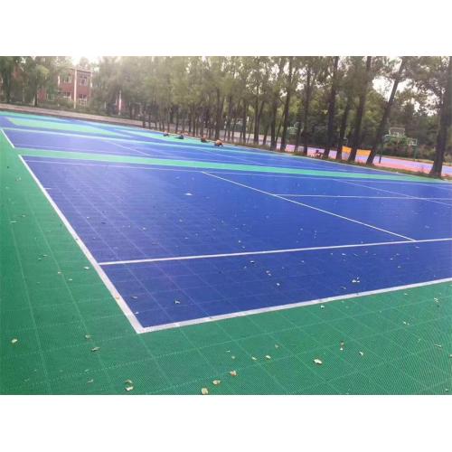 Tennis Court College Lựa chọn PP Interlock Gạch