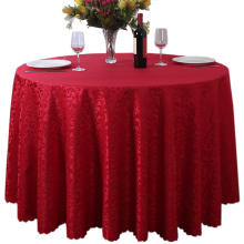 Luxury White Table Cloth Round Wedding in Various Colors