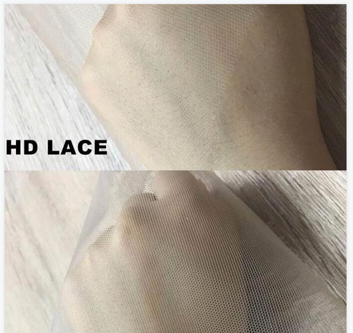 Super Thin HD Lace Frontal Closure Cuticle Aligned Transparent Swiss Lace Frontal Vendor Film Transparent HD Thin Lace Closure
