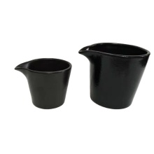 Black Ceramic Candle Jar with Spout Search