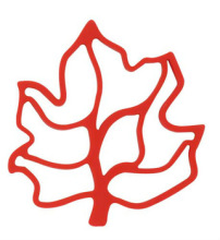 silicone leave shape mat