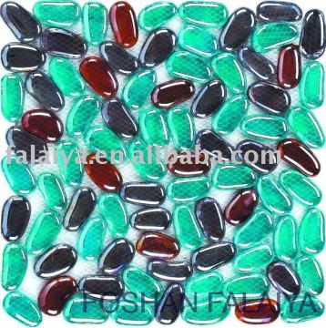 Swimming pool mosaic Wall tile Crystal Mosaic FY41