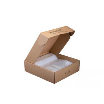 Clear Flat Poly Bag with Gusset