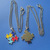kids medical autism awareness metal necklace