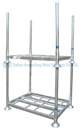 Metal Foldable Pallets of Store Returns