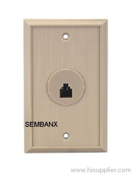 Flush Plate For 1 Telephone Jack?