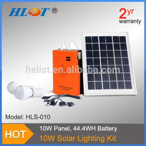 Mini Camping light 5W 10W Solar Lighting Kits 3W