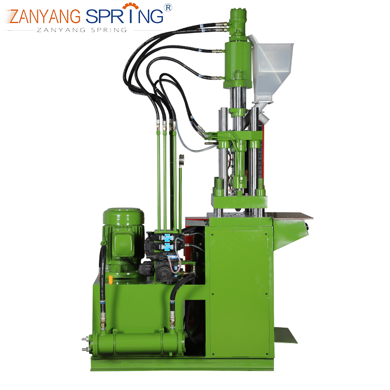 Power cord tee connector injection molding machine