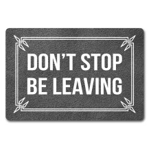 Personalized Anti-Slip Rubber Doormat - Custom Welcome Mat for Indoor/Outdoor Use