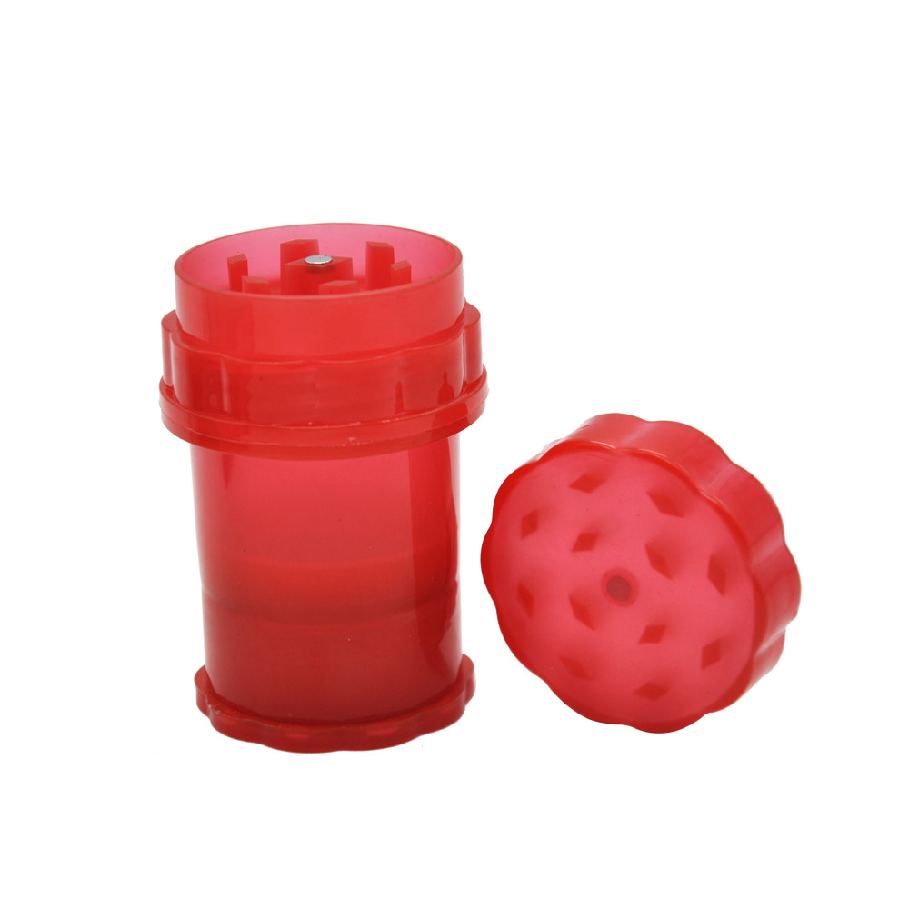 Wholesale Plastic 58mm Herb Grinder Weed Grinder With Big Volume Storage Capacious Smoking Accessories