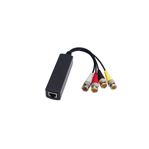 4CH Passive HD Video Balun With Power (PV104H)