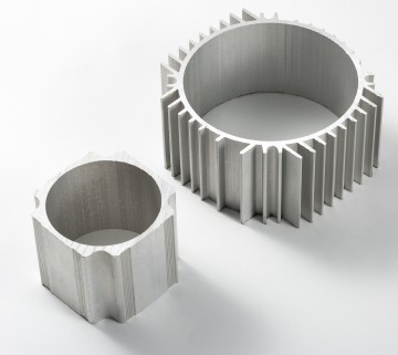 Aluminum alloy motor casing