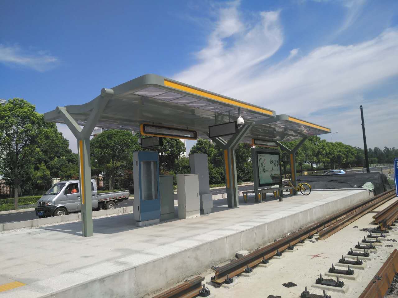 Tram Passenger Shelter Tram Passenger Shelter