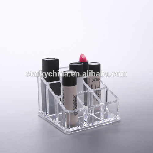 cosmetic shop design custom countertop acrylic display stand/wholesale cosmetics display/acrylic cosmetic display