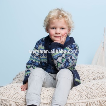 Boy jacquard knitwear