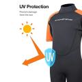 Kinderen 3/2 mm terug zip shorty wetsuit