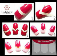 French Nail Tip guides for Nail Art